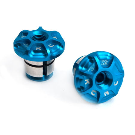 KCNC Ventilkappen US Gold - Leichte Alu Ventilverschlüsse 2er Pack