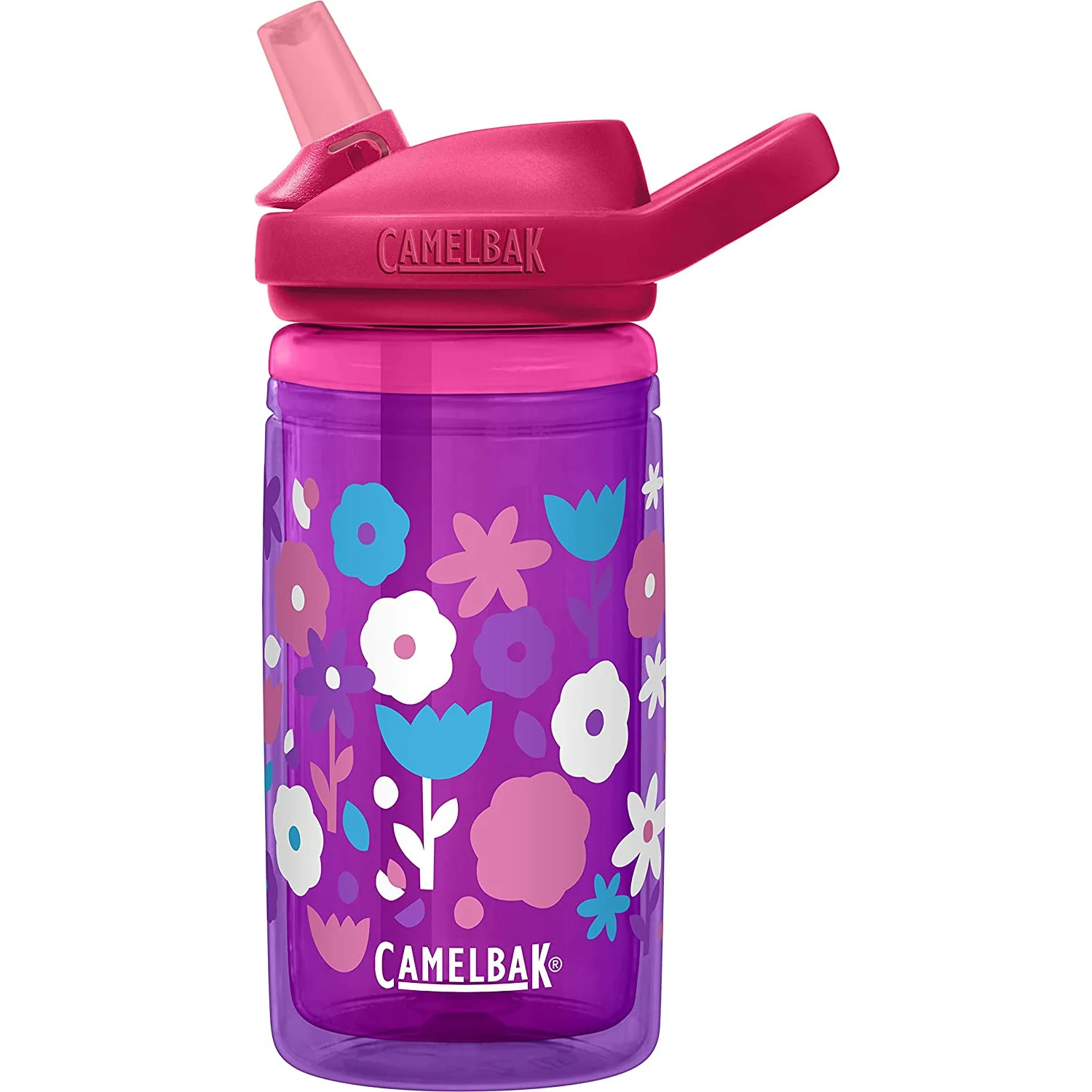 Παιδικό Παγούρι Θερμός CamelBak Eddy+ Kids Insulated 0.4L Flower Power Water Bottle